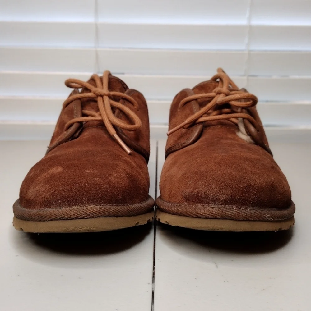 UGG Maksim Men's Brown Suede Business Casual Lace Up Ankle Chukka Boots Sz 7